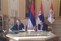 SPEAKER’S ACTIVITIES / 1 November 2021 National Assembly Speaker Ivica Dacic Receives Russian Ambassador to Serbia Alexander Today, the Speaker of the National Assembly of the Republic of Serbia Ivica Dacic received the Ambassador of the Russian Federat